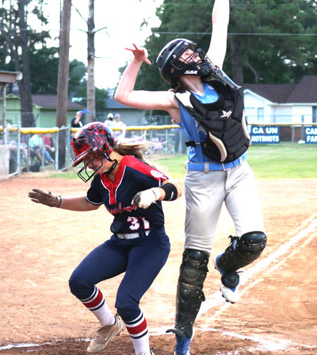 Belles roll past Rayville, Bastrop