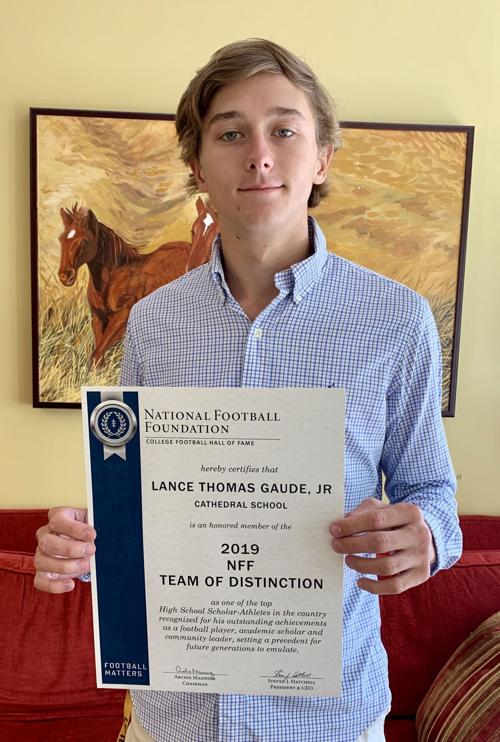 Gaude Honored By Nffh Sports Hannapub Com