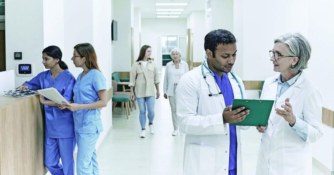 Hospital reports financial growth