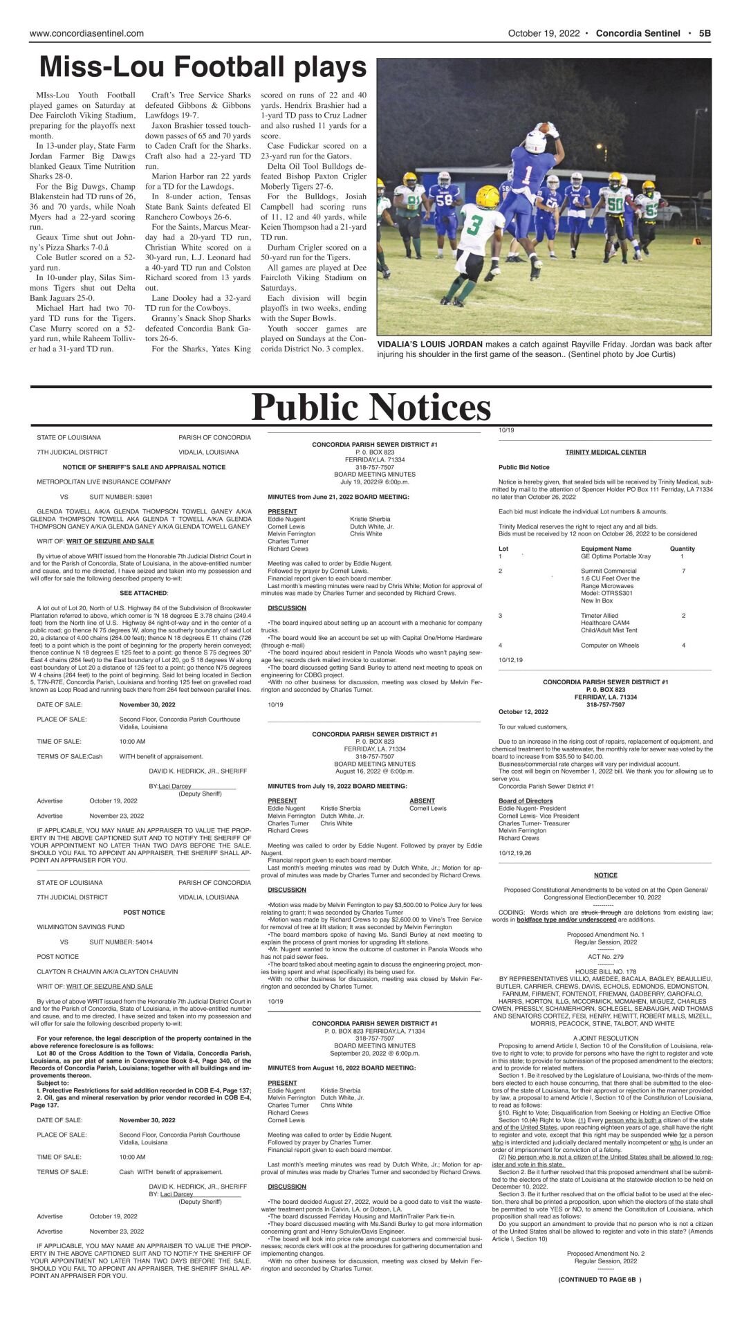 Public Notices - Oct. 19, 2022