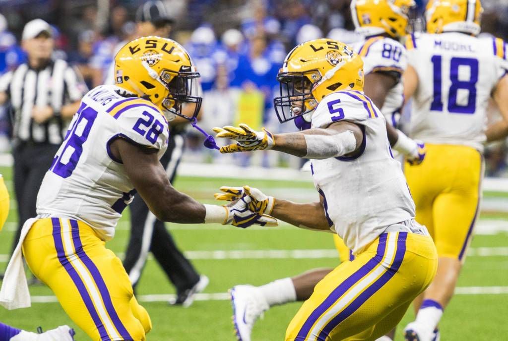 LSU defense smothers BYU in 27-0 win LSU defense smothers BYU in 27-0 win