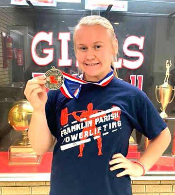 Williams wins first place overall medal