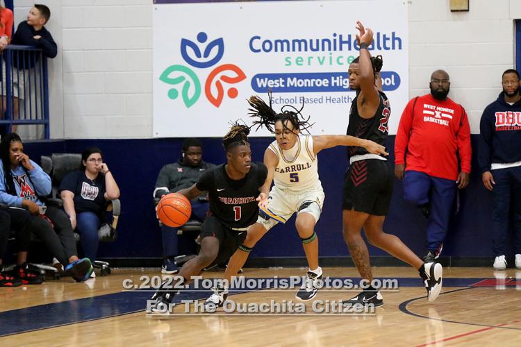 Carroll vs Ouachita boys basketball