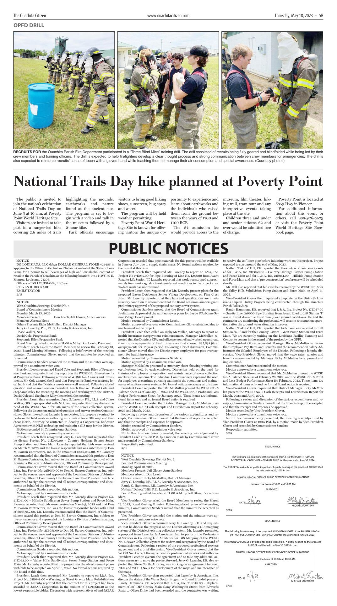 Public Notices - May 24, 2023