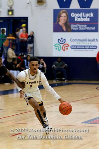 Carroll vs Ouachita boys basketball