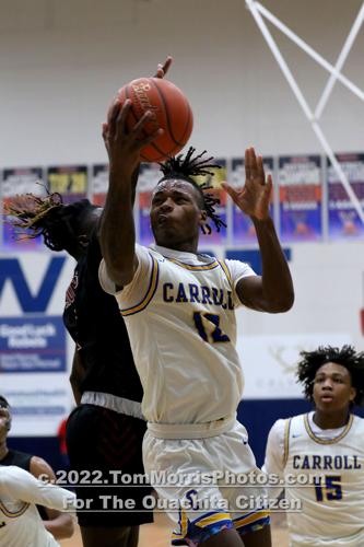 Carroll vs Ouachita boys basketball