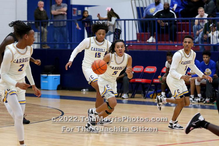 Carroll vs Ouachita boys basketball