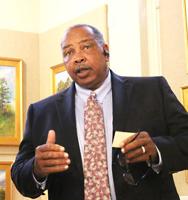 Dumas addresses Winnsboro residents on budget