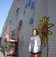 Parker adds beauty through wall murals