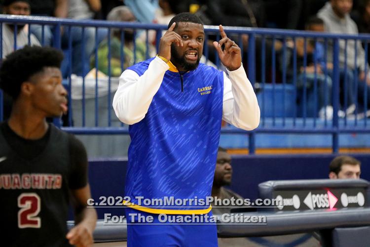 Carroll vs Ouachita boys basketball