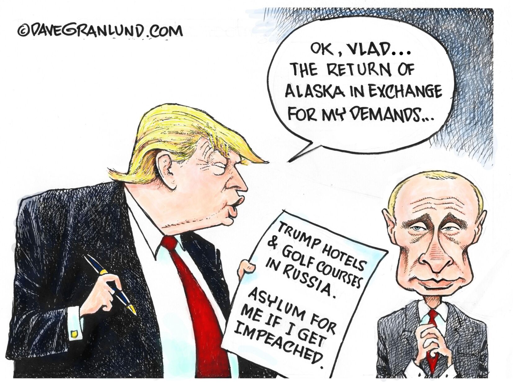 Granlund Cartoon Trump And Putin One On One Article Hannibal Net   5fa9bd462dcdd.image 