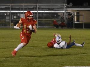 North Shelby rolls over Paris in district semifinal