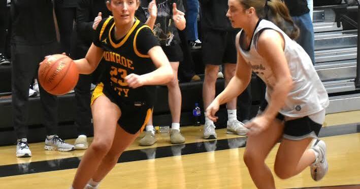 Monroe City girls fall to Centralia