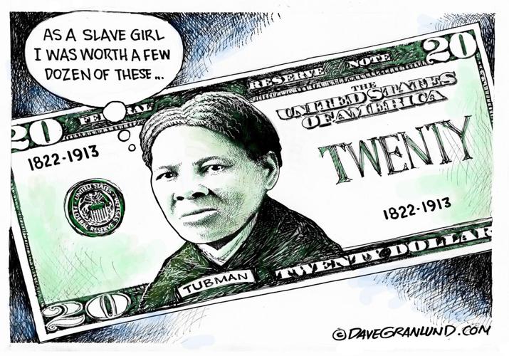 Granlund Cartoon Harriet Tubman On 20 Article Hannibal Net