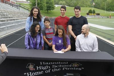 Hannibal Senior Claudia Nichols Signs With Southwest Baptist University Article Hannibal Net