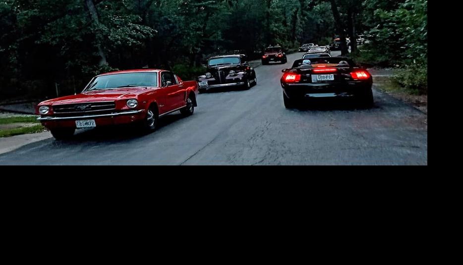 Perry Car Show a campground parade