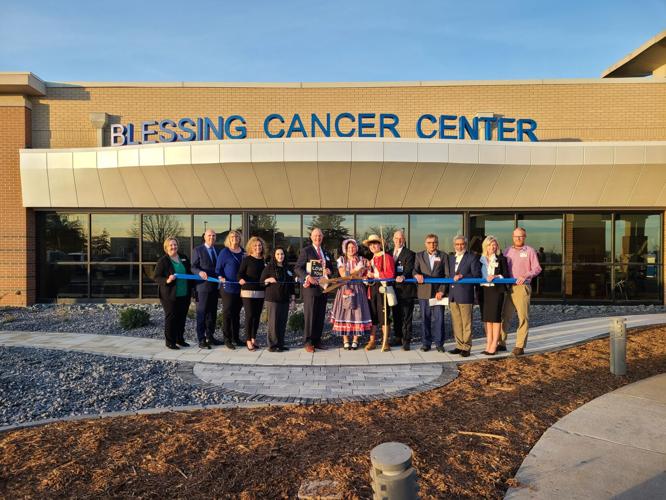 Blessing Cancer Center Hannibal ribbon cutting celebrates staff and