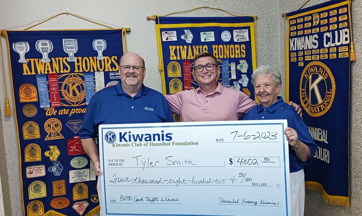 50/50 Hannibal Evening Kiwanis Cash Raffle Drawing winner News