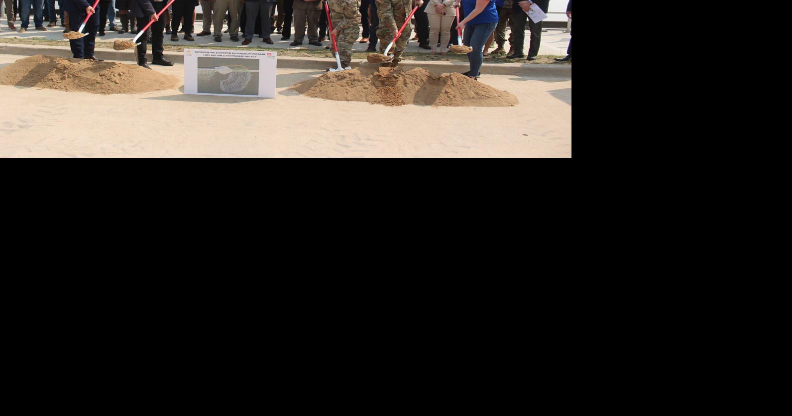 Groundbreaking ceremony marks beginning phases of Fish Passageway ...