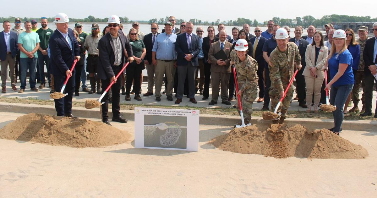 Groundbreaking ceremony marks beginning phases of Fish Passageway ...