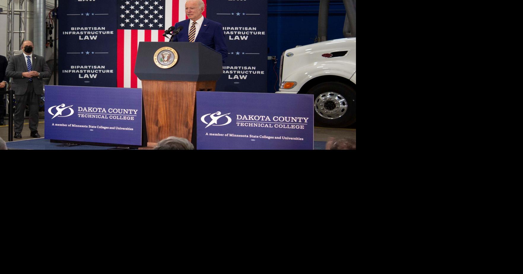 2021 top stories: President Joe Biden visits Dakota County