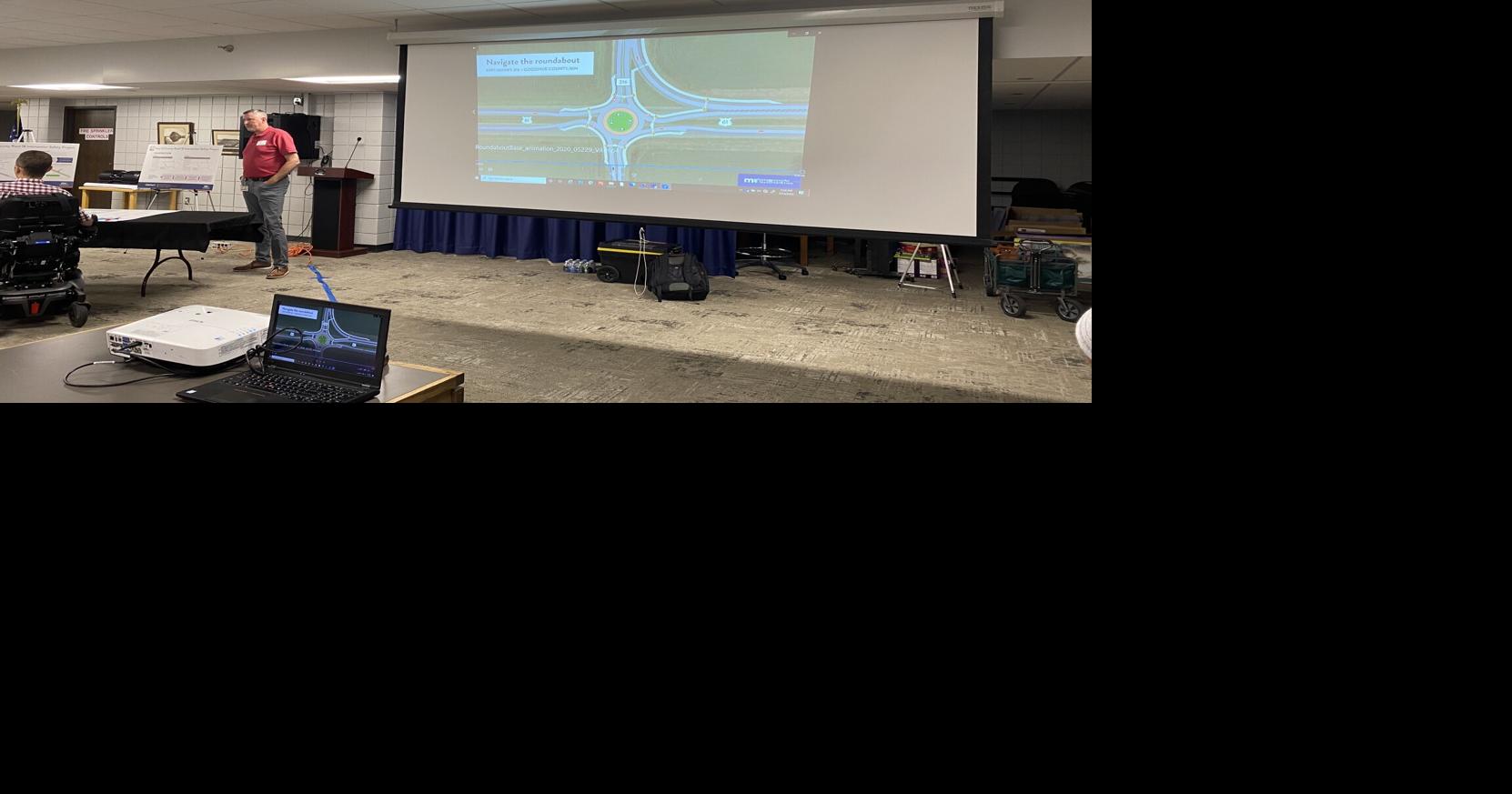 HWY 61/316 roundabout north of Red Wing is open and construction is