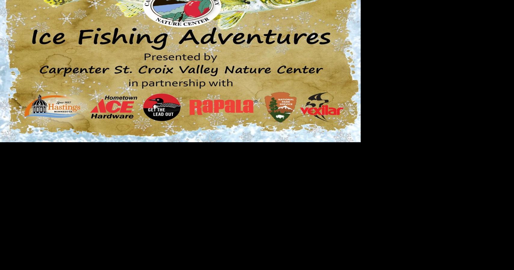 Learn about ice fishing, fish species, habitat, fishing techniques