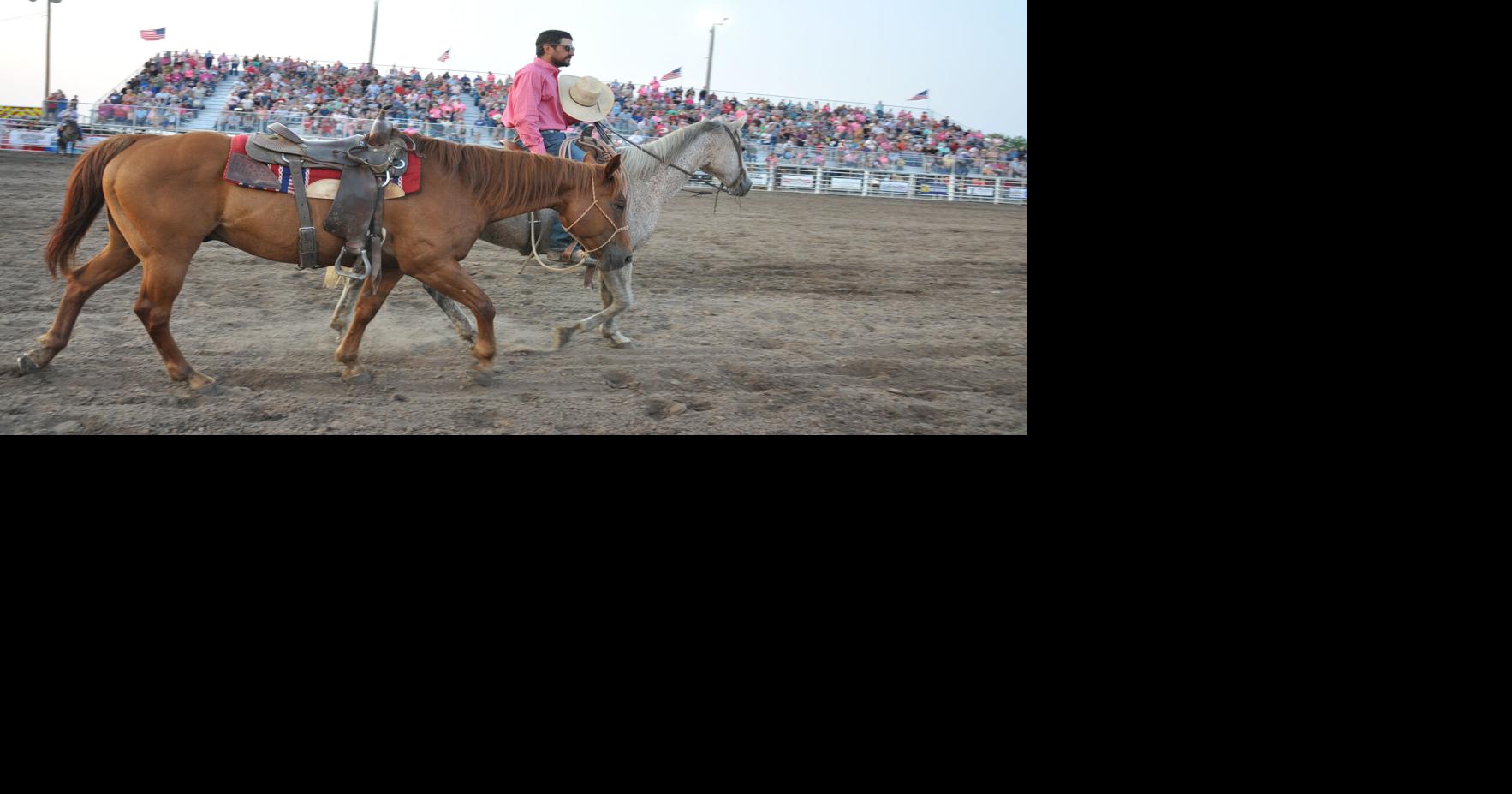 Rodeo crowd goes silent, then cheers during tribute to TJ Vance | News ...