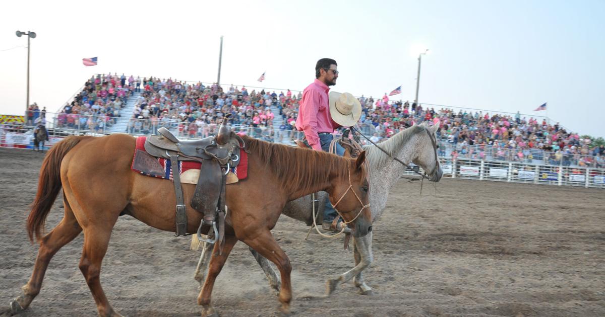 Me Then Rodeo Rodeo crowd goes silent, then cheers during tribute to TJ Vance | News ...