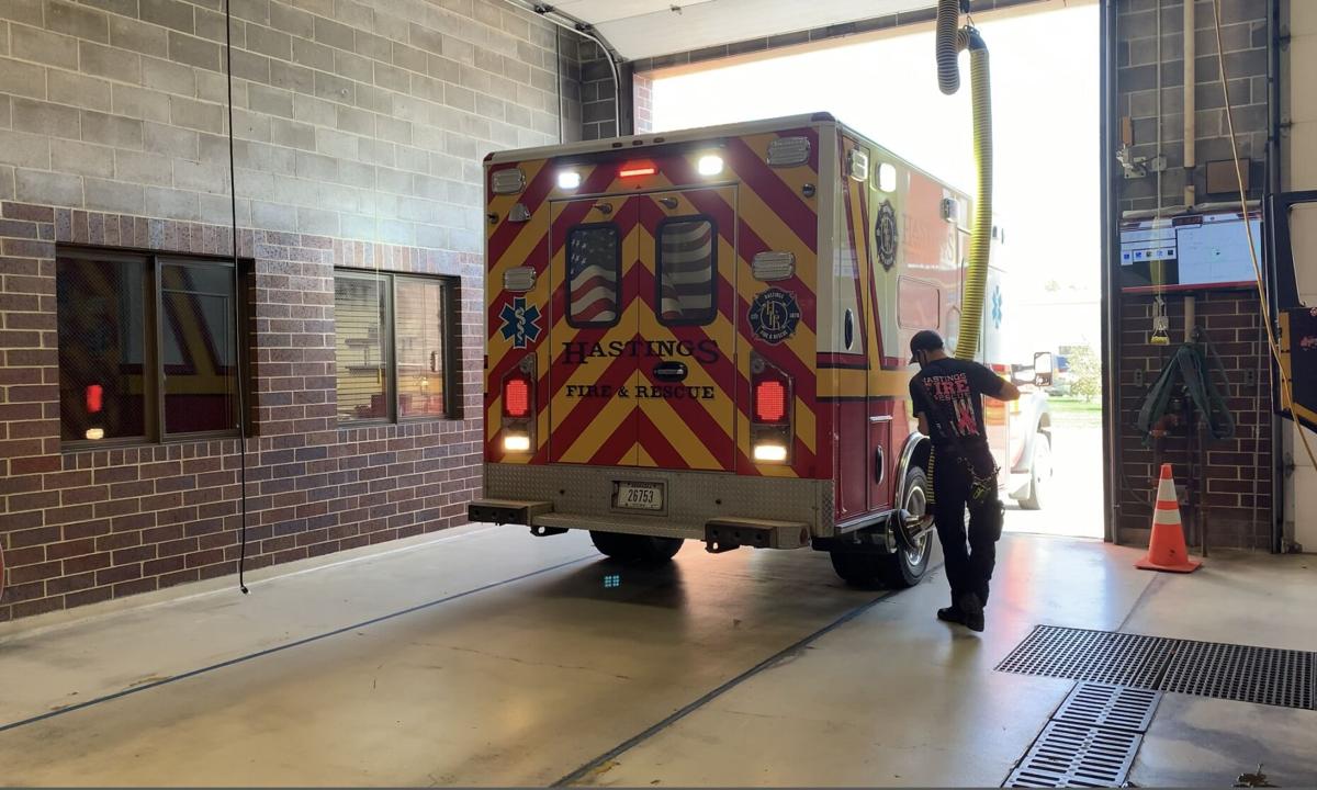 Fire Department Adds Exhaust Capture System Hastingstribune Com