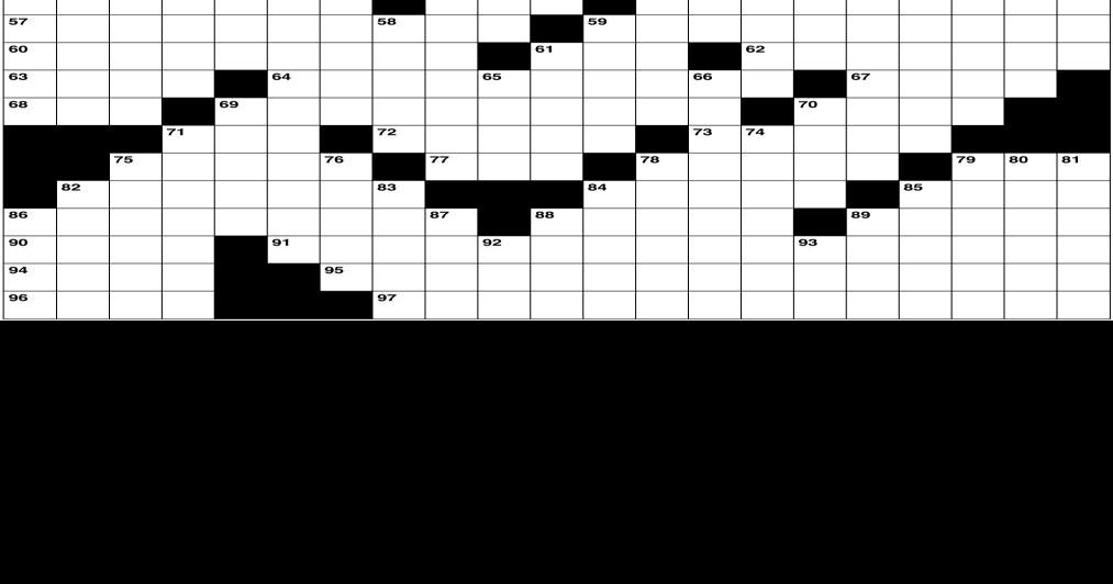 New York Times crossword puzzle