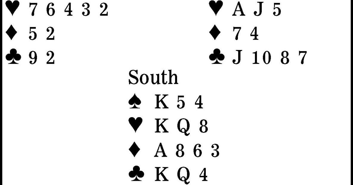 Bridge: Check the lead to guide the defense | | hastingstribune.com