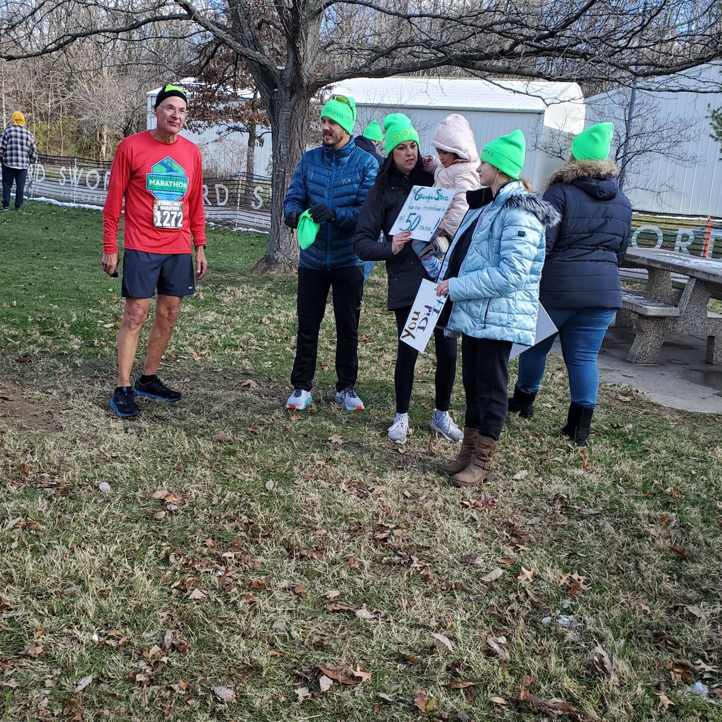 Hastings man accomplishes goal of running marathon in all 50