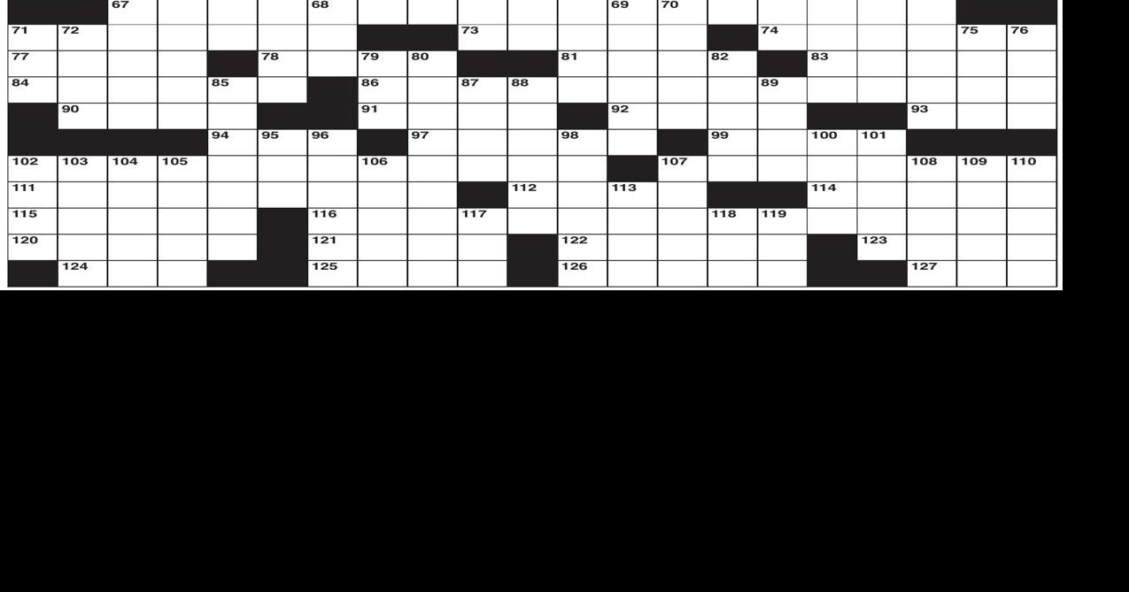 New York Times crossword puzzle | | hastingstribune.com