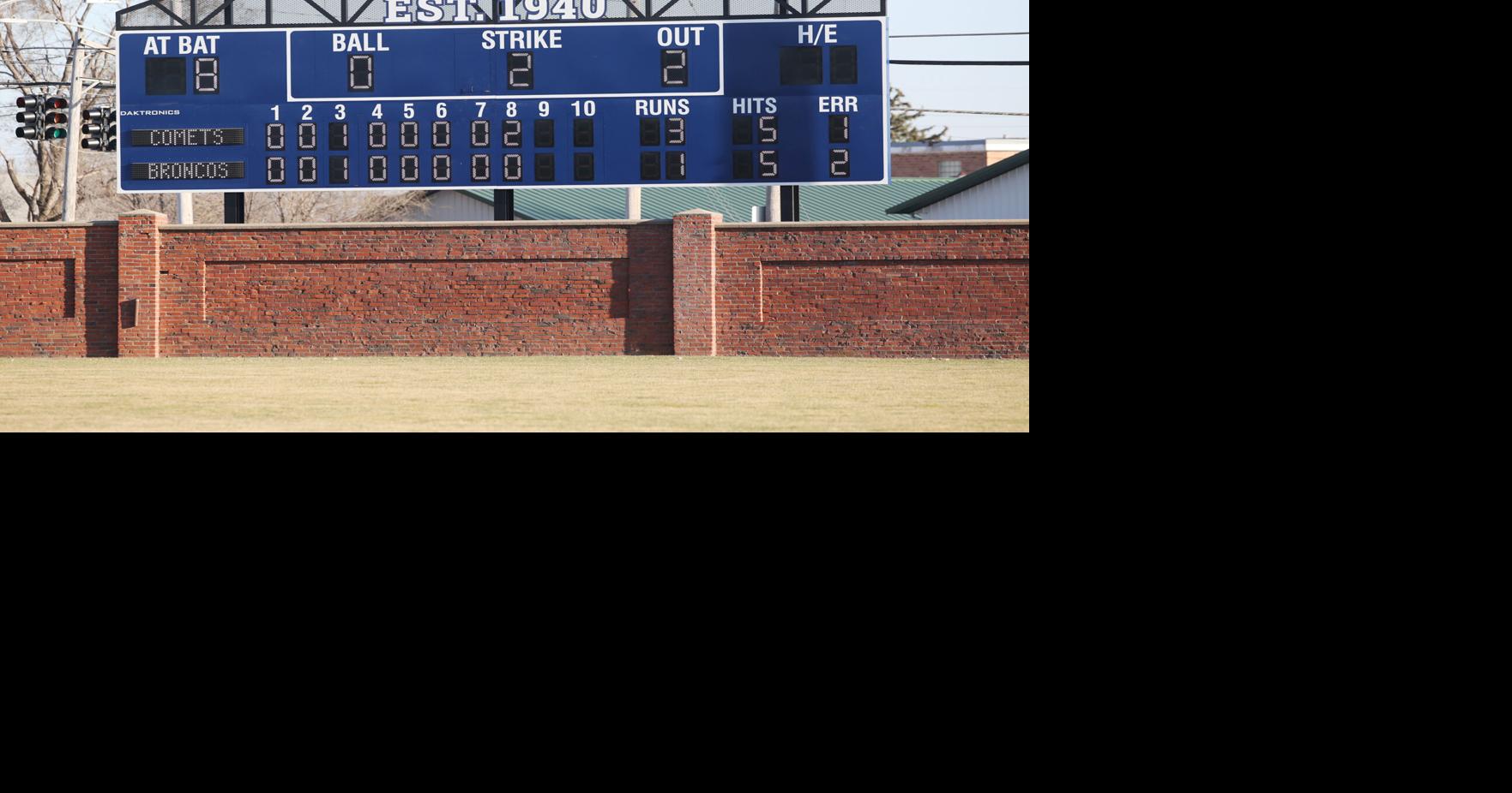 Duncan Field scoreboard receives upgrade, moves outside brick wall ...
