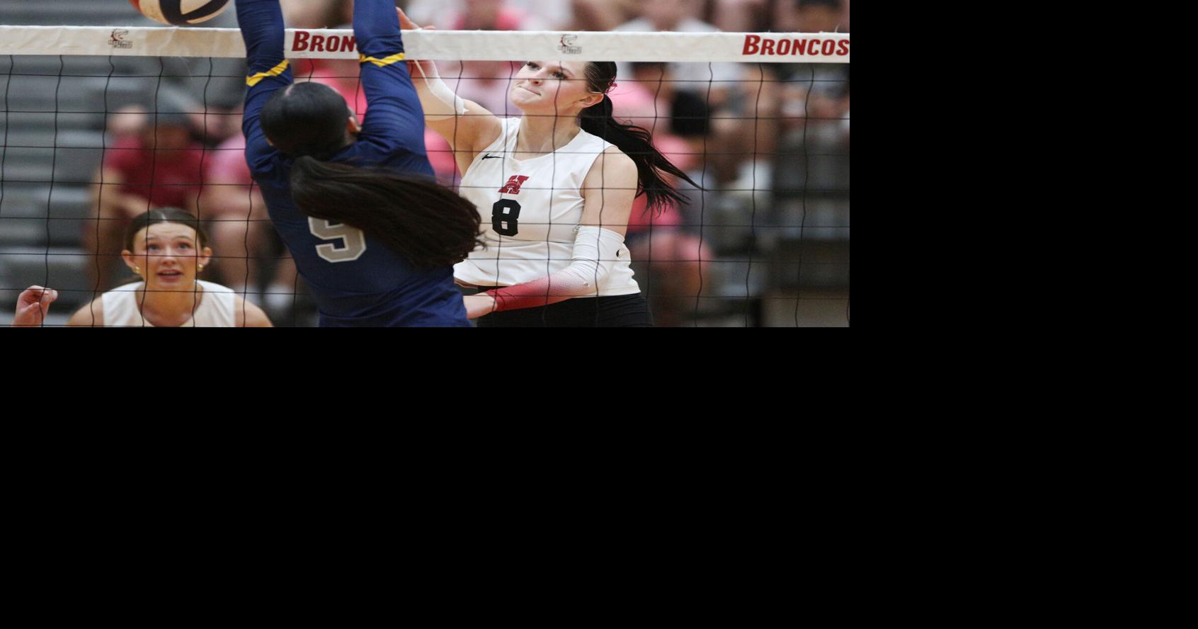 Broncos set the tone, down College of St. Mary in four sets