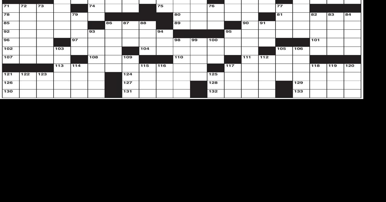 New York Times crossword puzzle | | hastingstribune.com