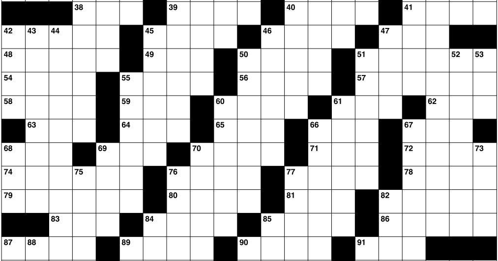 New York Times crossword puzzle | | hastingstribune.com