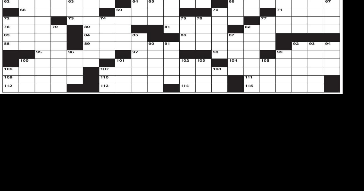 New York Times crossword puzzle | | hastingstribune.com