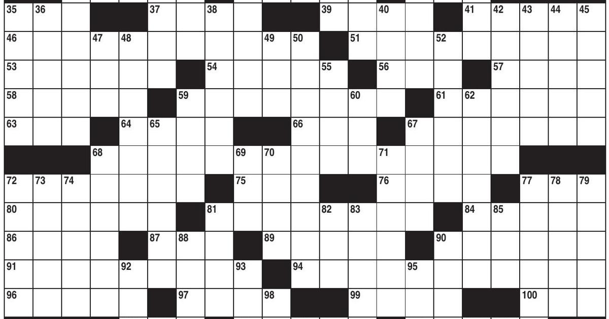 New York Times crossword puzzle | | hastingstribune.com