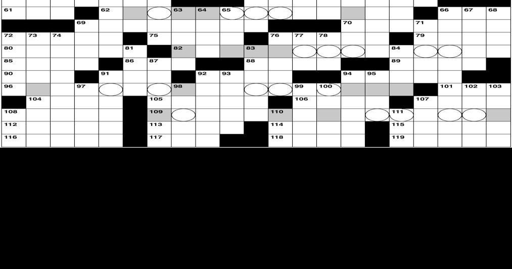 New York Times crossword puzzle | | hastingstribune.com