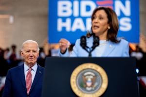 Harris in driver’s seat for presidential nomination, Biden endorses her