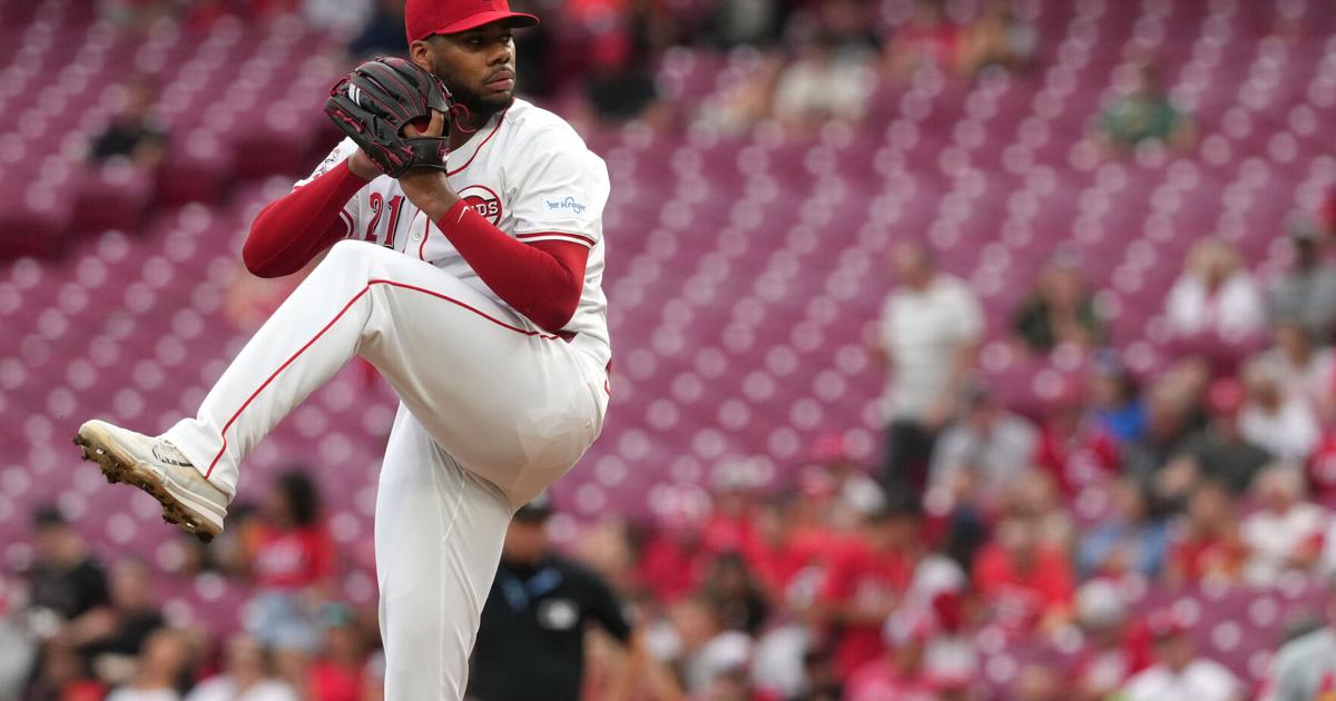 Hunter Greene leads MLB in hurling 100-mph pitches — and hurling on the ...