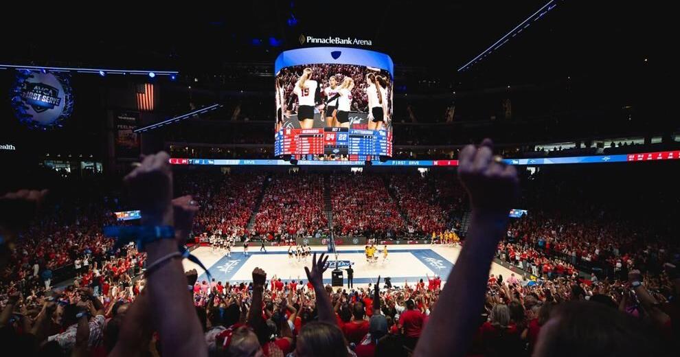 Nebraska volleyball to play Creighton at PBA during 2026 season
