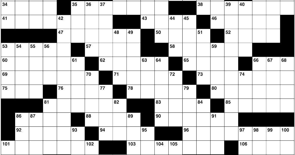 New York Times crossword puzzle | | hastingstribune.com