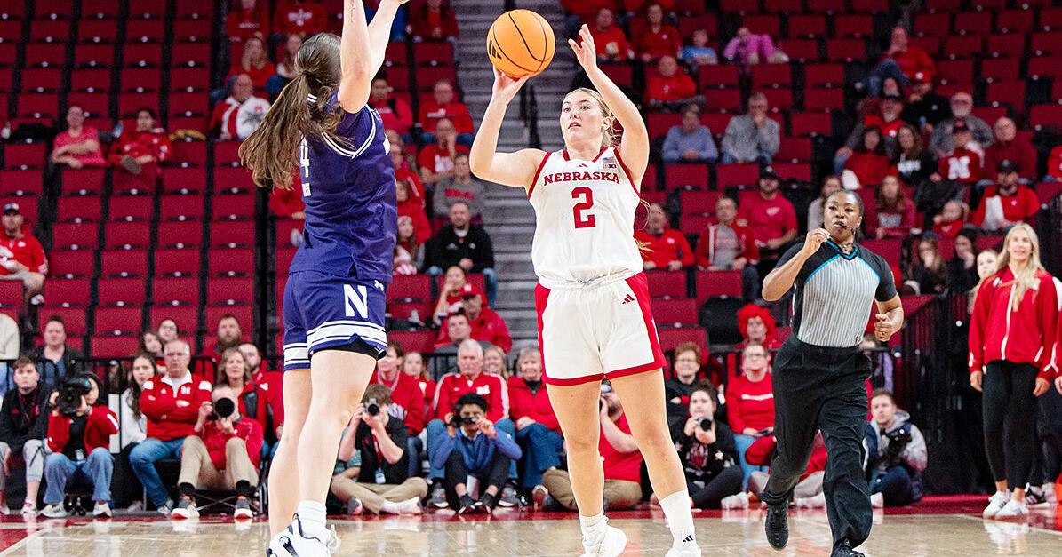 Nebraska women climb back to .500 in Big Ten play with home win over Northwestern
