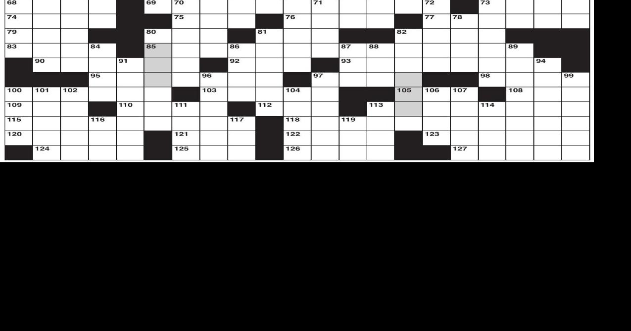 New York Times crossword puzzle | | hastingstribune.com