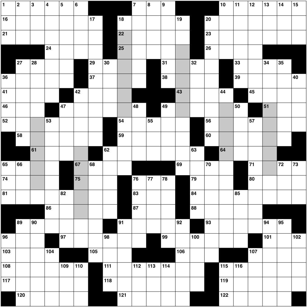 New York Times crossword puzzle hastingstribune