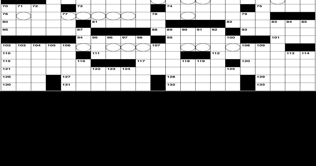 New York Times crossword puzzle | | hastingstribune.com
