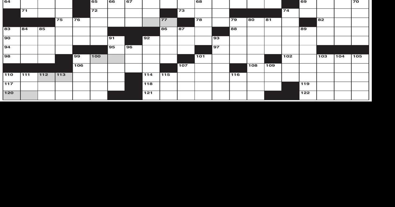 New York Times crossword puzzle | | hastingstribune.com